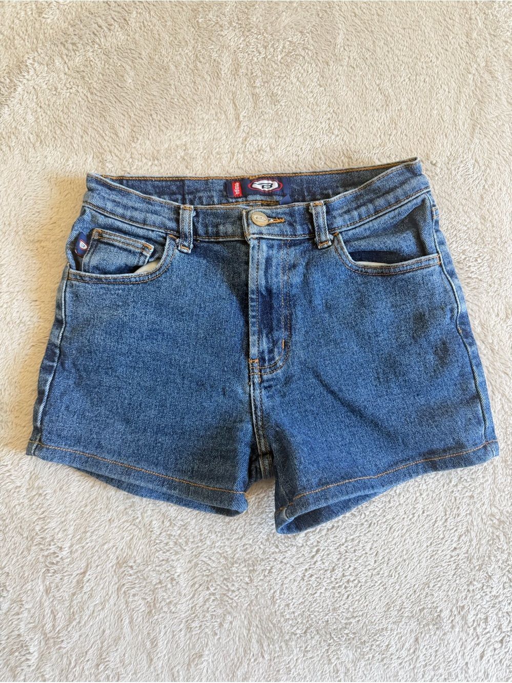 Vintage Bongo Classic Blue Denim Women’s Shorts 3/ 24